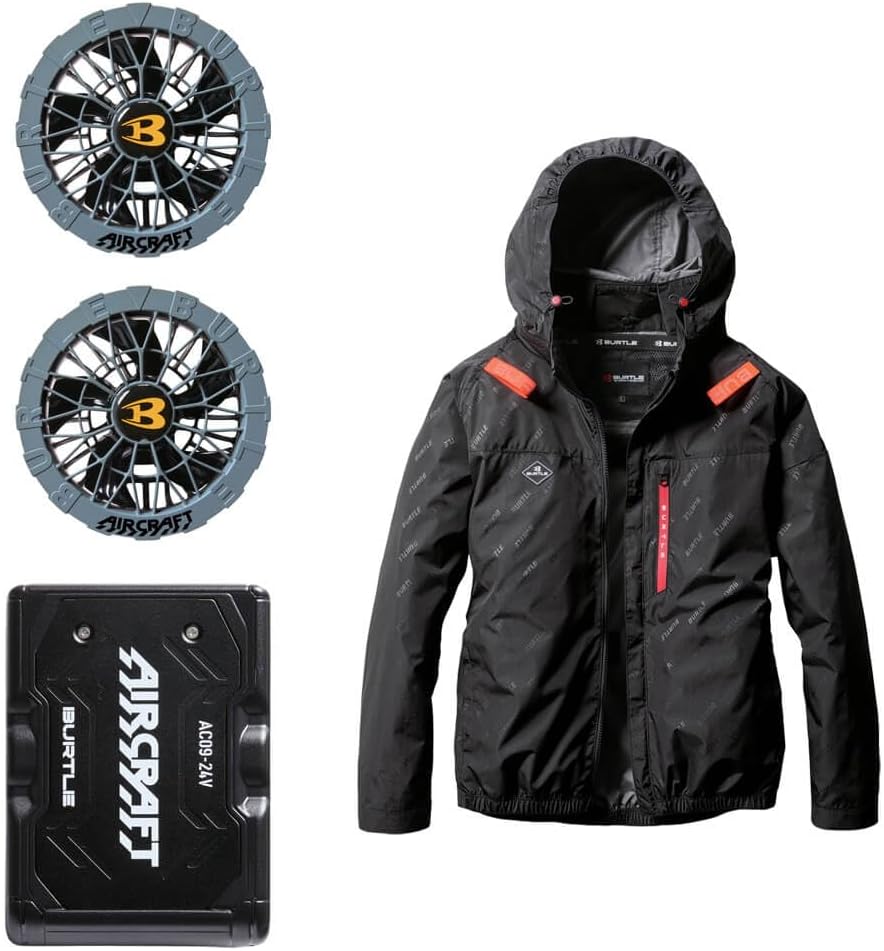 楽天市場】タジマ 清涼ファン風雅ベスト フルセット／Lサイズ